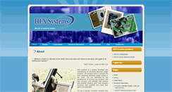 Desktop Screenshot of hexsystems.com.au