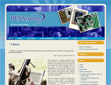 Tablet Screenshot of hexsystems.com.au